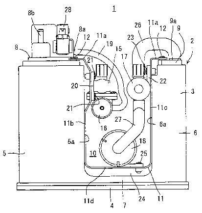 A single figure which represents the drawing illustrating the invention.